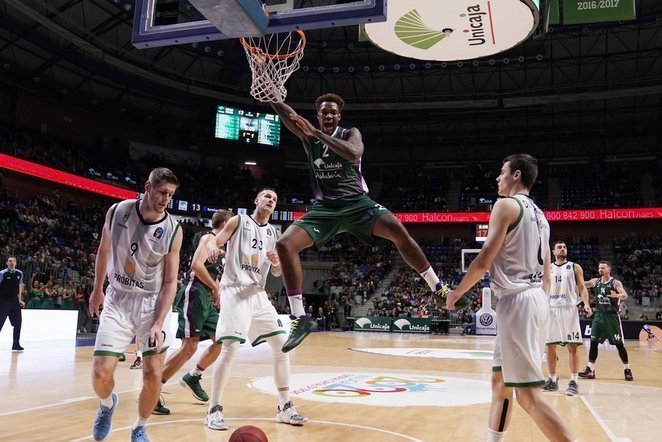 „Unicaja“ komanda (nuotr. SCANPIX)