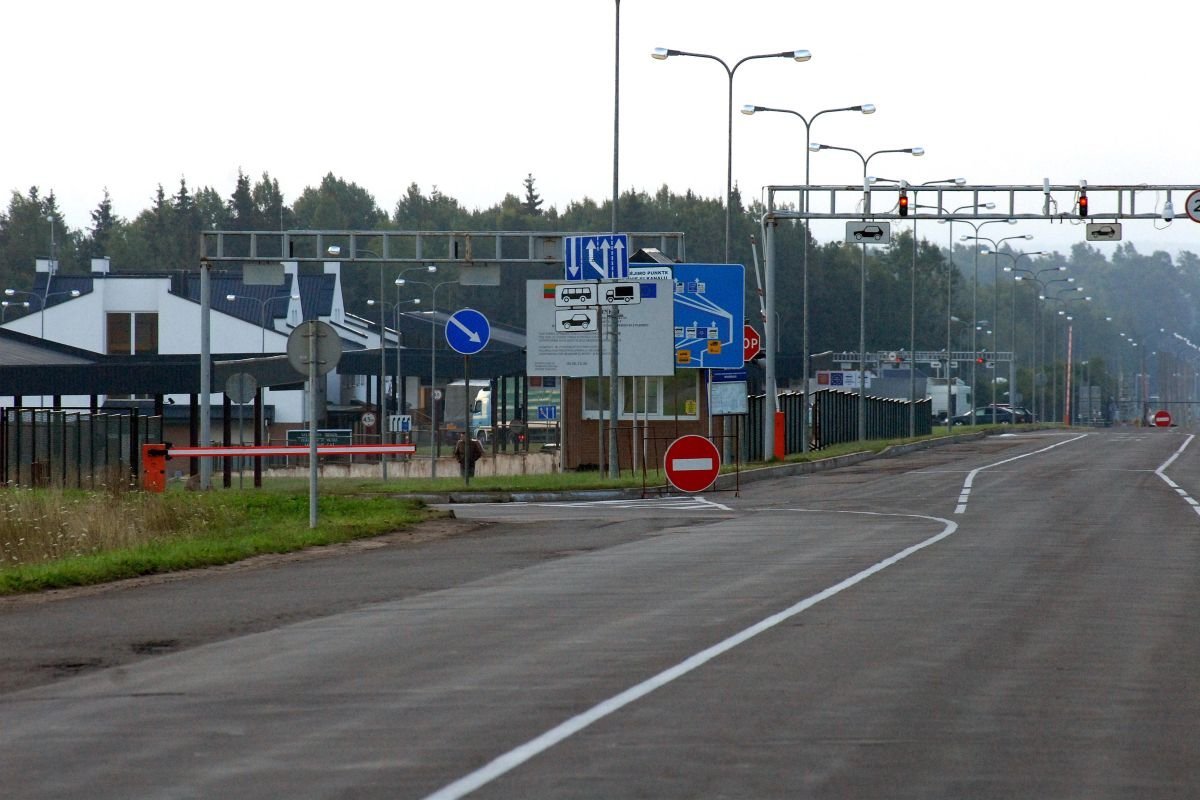 Medininku pasienio kontrolės punktas (nuotr. Fotodiena.lt/Andriaus Petrulevičiaus)
