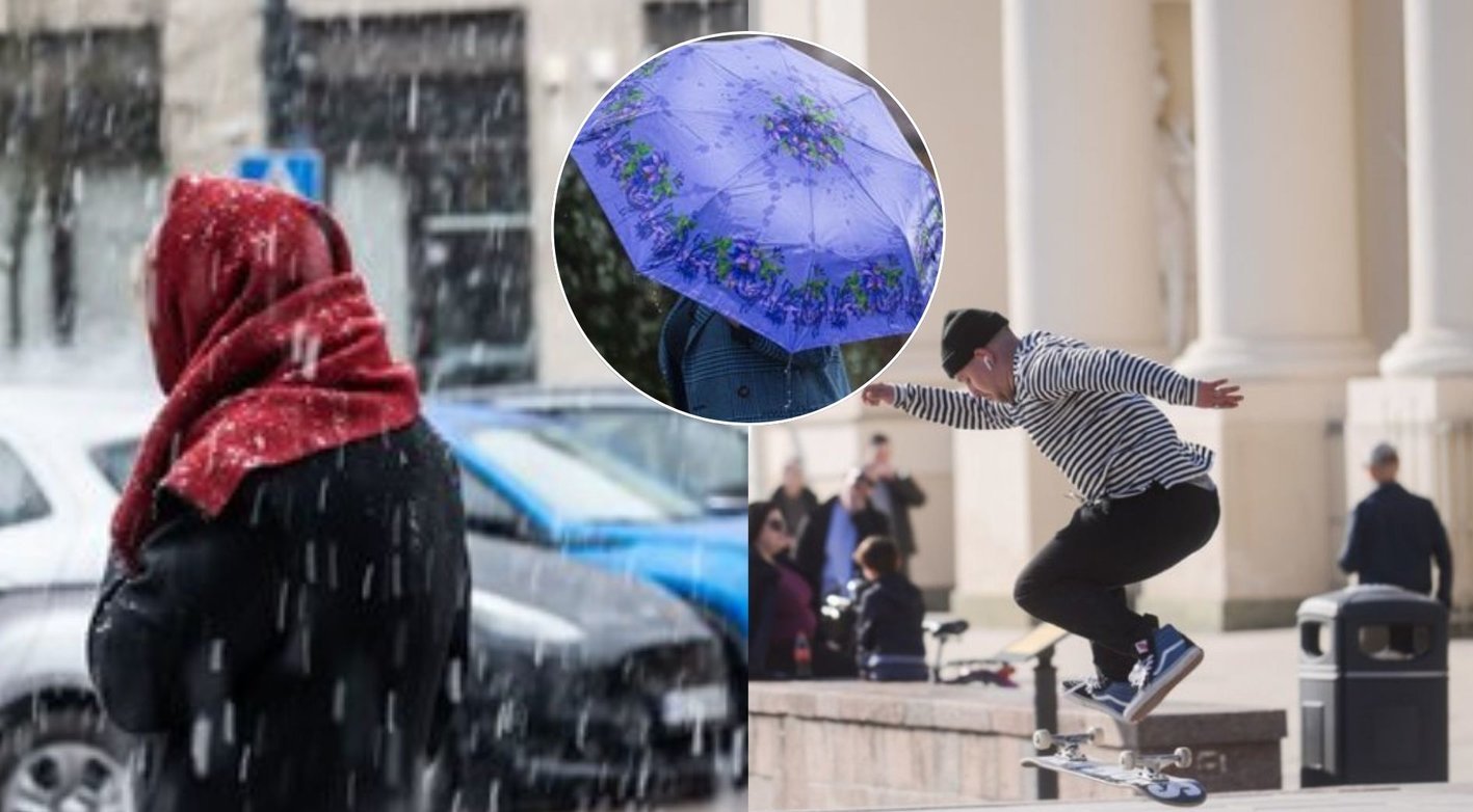 Lietuvoje vyraus permainingi orai, žvarbus vėjas nesitrauks