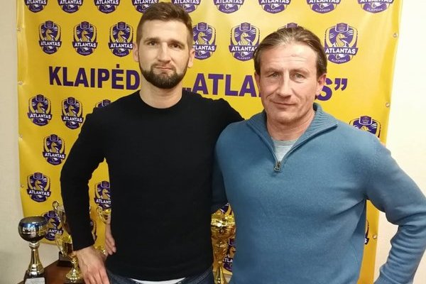 Mindaugas Panka ir Algimantas Briaunys (nuotr. atlantas.lt)