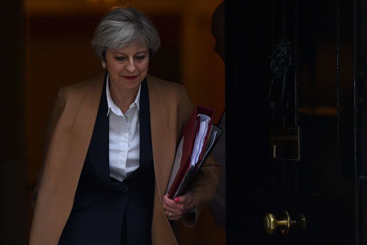 Theresa May (nuotr. SCANPIX)