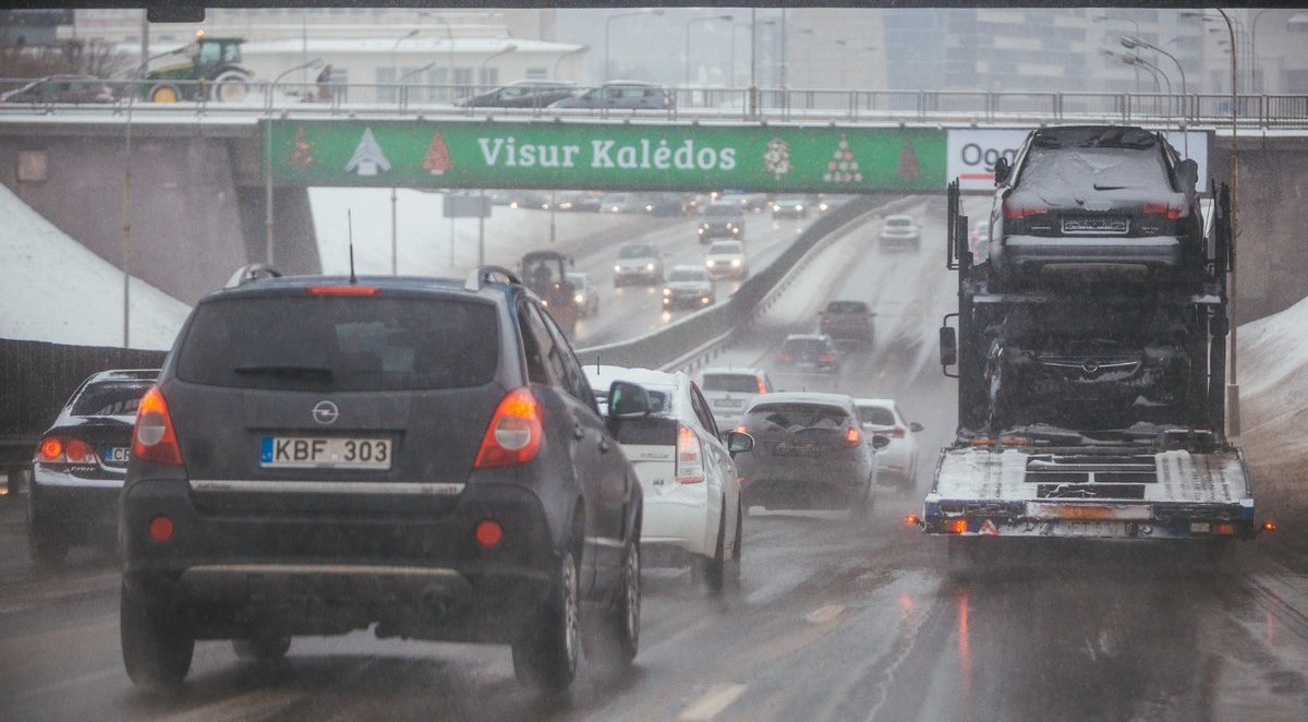 Malonu nebus: sulauksime šlapdribos ir lietaus
