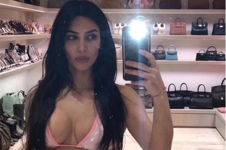 Kim Kardashian (nuotr. Instagram)