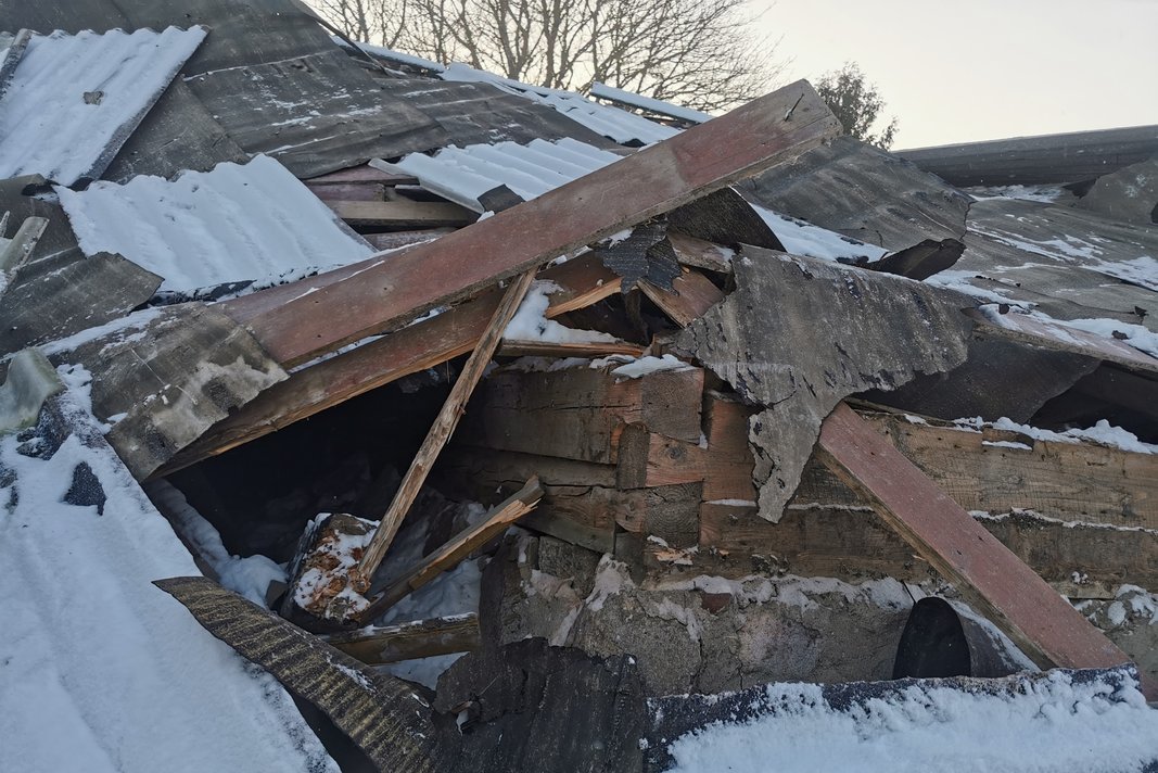 Credingos rajone sugriuvus namui, žuvo vienas žmogus