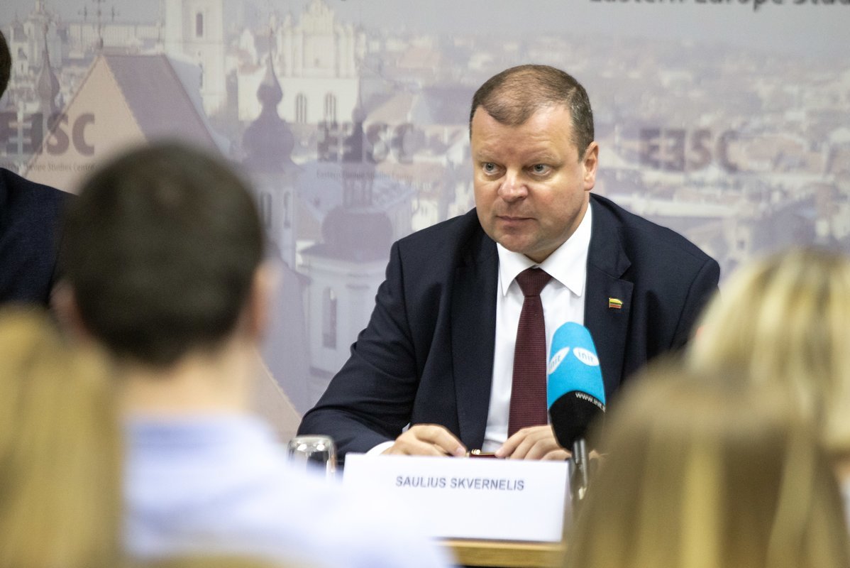 S. Skvernelis (nuotr. fotodiena/Justino Auškelio)