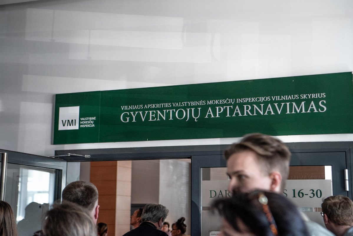 Valstybinė mokesčių inspekcija (Fotodiena/Justinas Auškelis)