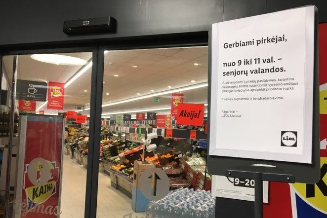 Apsipirkimo valandos vyresniems.