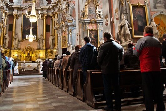 Bažnyčia (nuotr. Fotodiena.lt/Ieva Budzeikaitė)