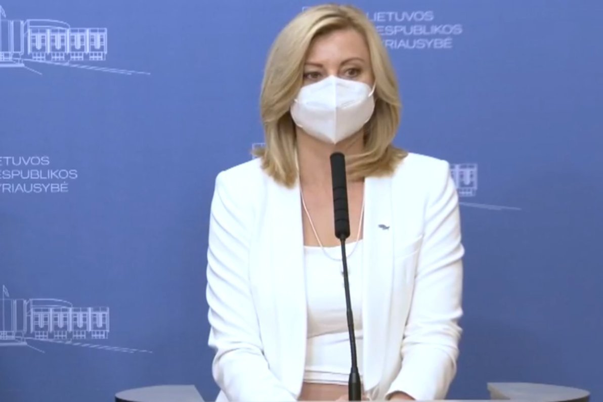 Rita Tamašunienė (nuotr. stop kadras)