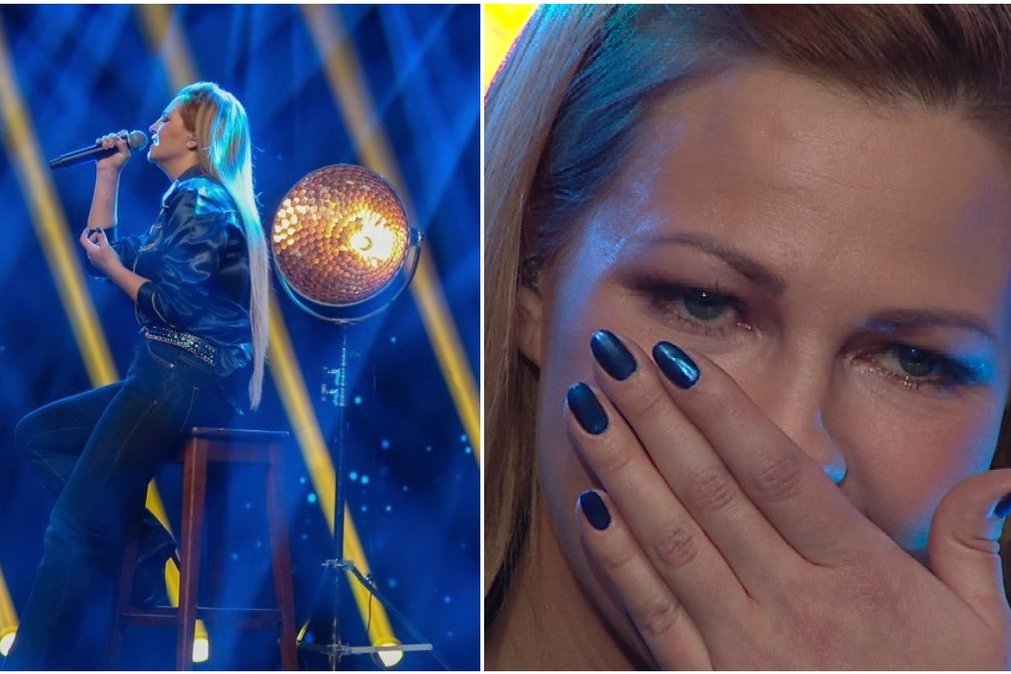 Po Lady Gagos kūrinio „X Faktoriuje“ vos tvardė ašaras
