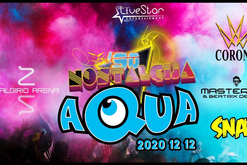 Gruodžio 12 d. Lietuvą muzikos virusu užkrės ir „Žalgirio“ areną sudrebins „AQUA“, „MASTERBOY“, „SNAP!“ bei „CORONA“