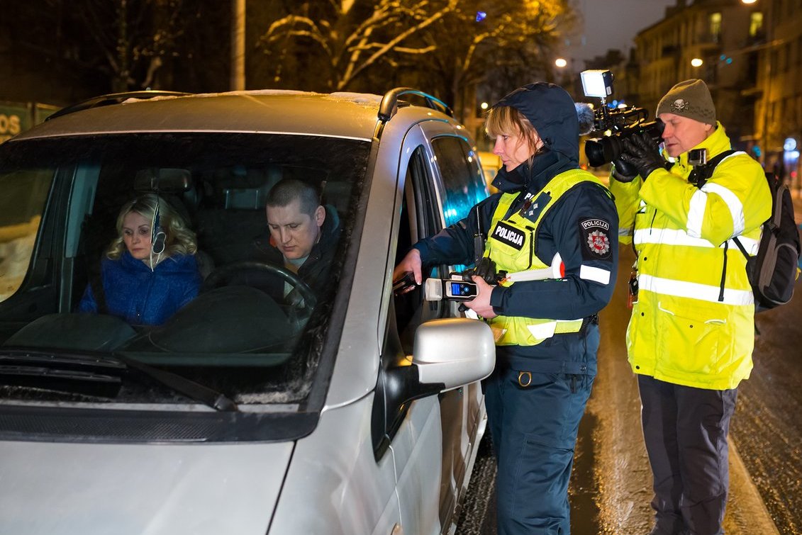 Reidas Pylimo gatvėje nuotr. Broniaus Jablonsko