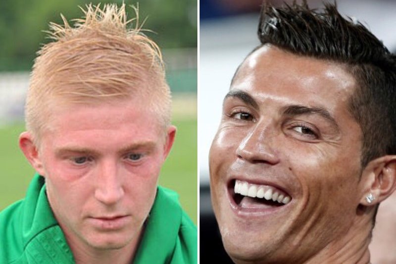 Vladislavas Kulachas ir Cristiano Ronaldo (tv3.lt fotomontažas)