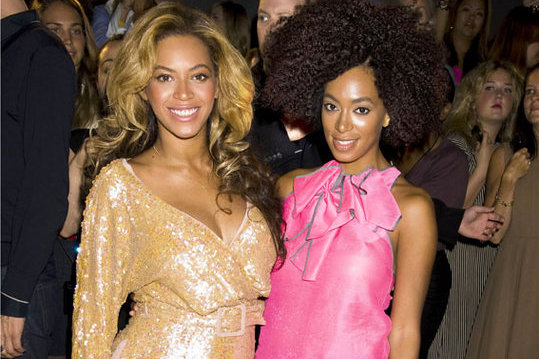 Beyonce ir Solange Knowles (instyle.com nuotr.)