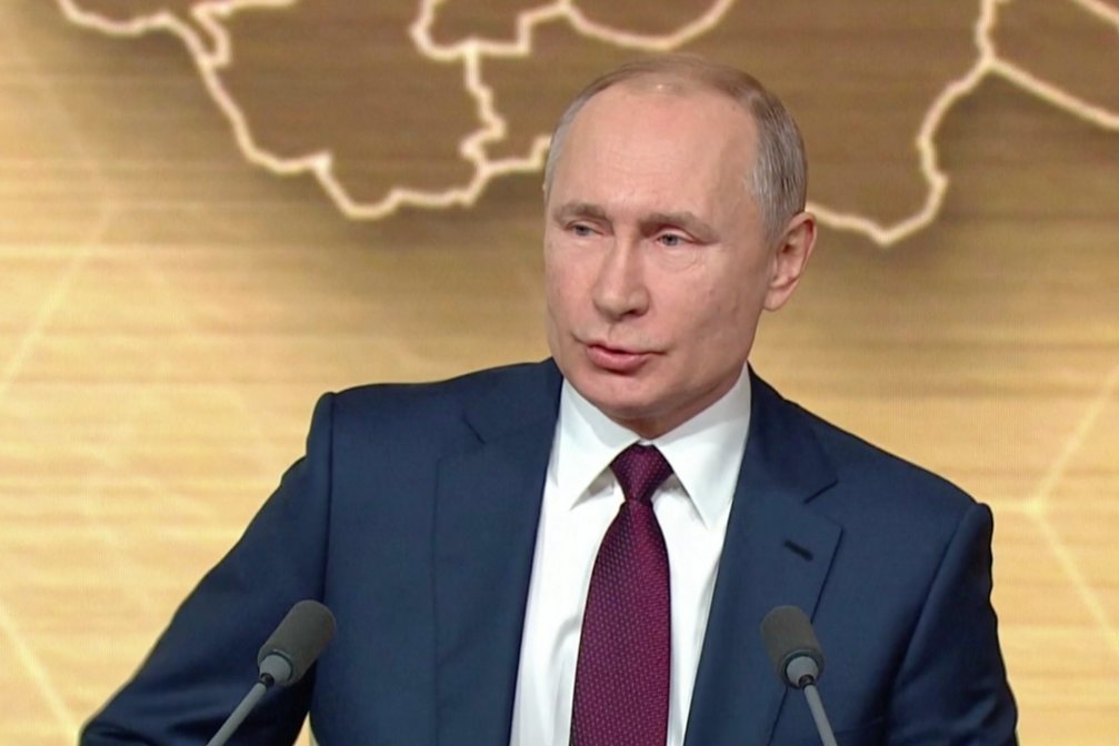 V. Putinas (nuotr. stop kadras)