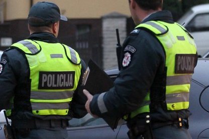 Policija (nuotr. Balsas.lt/Ruslano Kondratjevo)