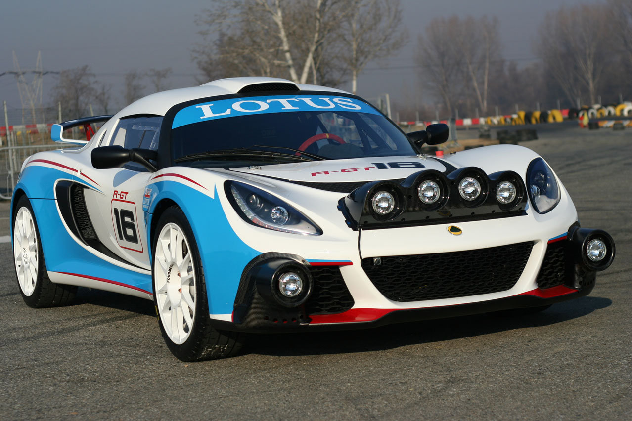 „Lotus“ išbandė raliui skirtą „Exige R-GT“. (nuotr. Gamintojo)