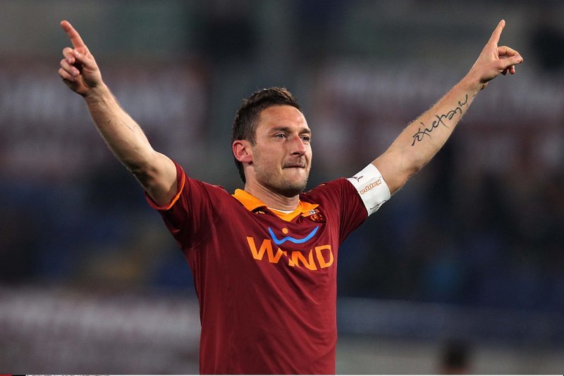 Francesco Totti (nuotr. SCANPIX)