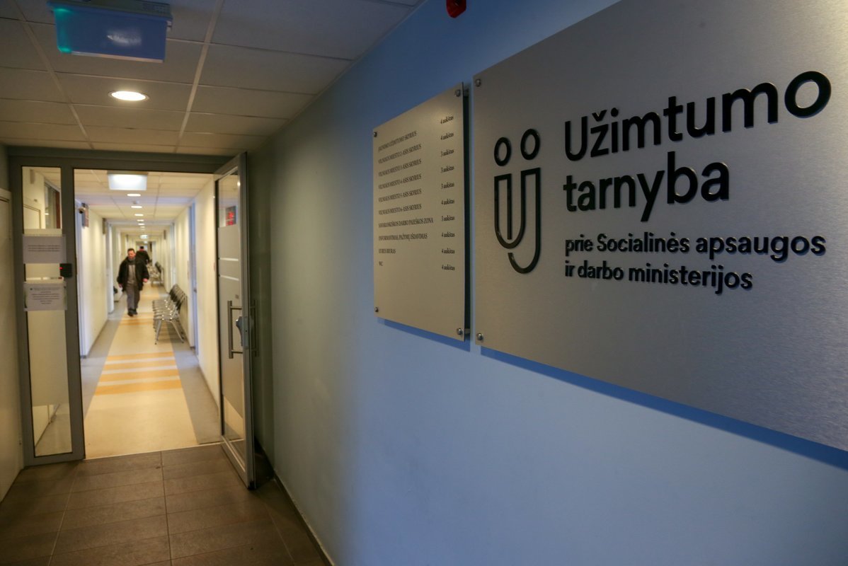 Užimtumo tarnyba (Fotodiena/Kristupas Kolodzeiskis)