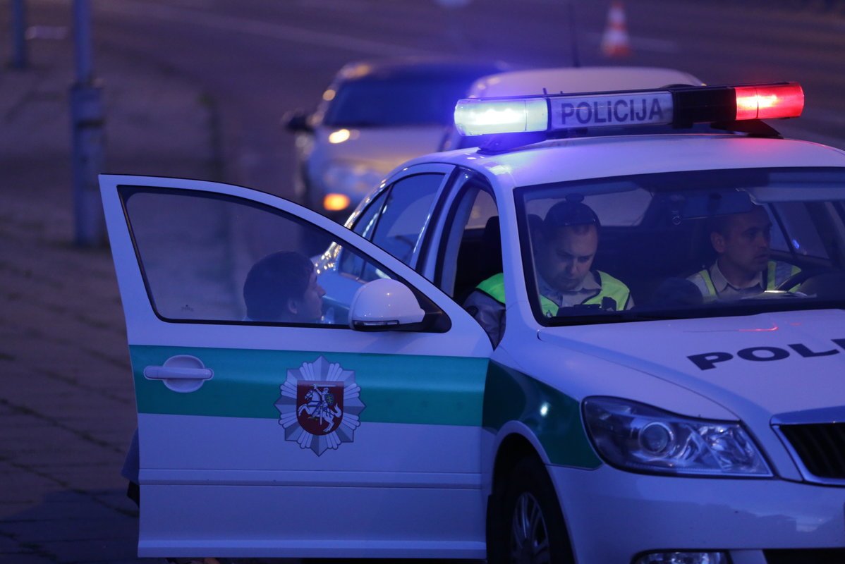 Policija (nuotr. Broniaus Jablonsko)