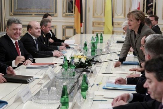 Berlyne derybos dėl Ukrainos (Nuotr. Scanpix)