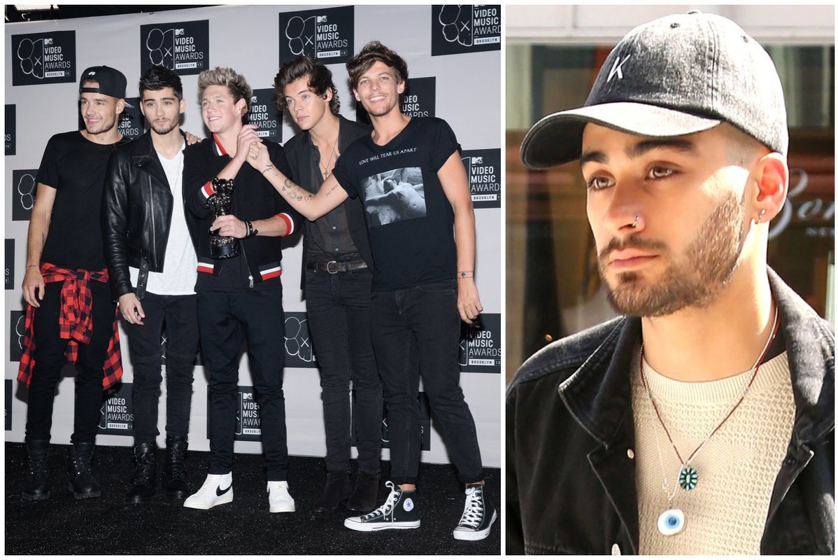 Zaynas atskleidė, kodėl nešneka su kitais „One Direction“ nariais : „Nutiko keletas negražių dalykų“ (nuotr. Vida Press)