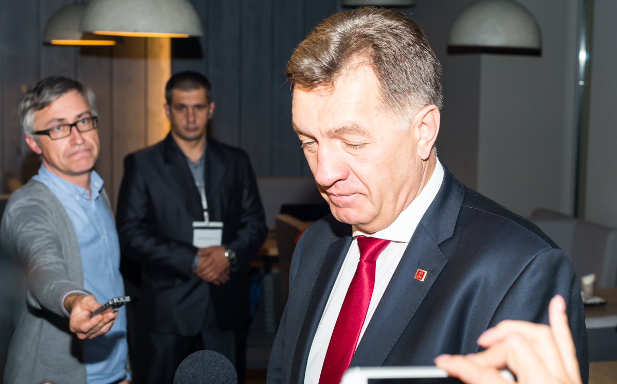 Rinkimai 2016. Partijos „Lietuvos socialdemokratų partija“ rinkimų štabas (nuotr. Eimanto Genio)