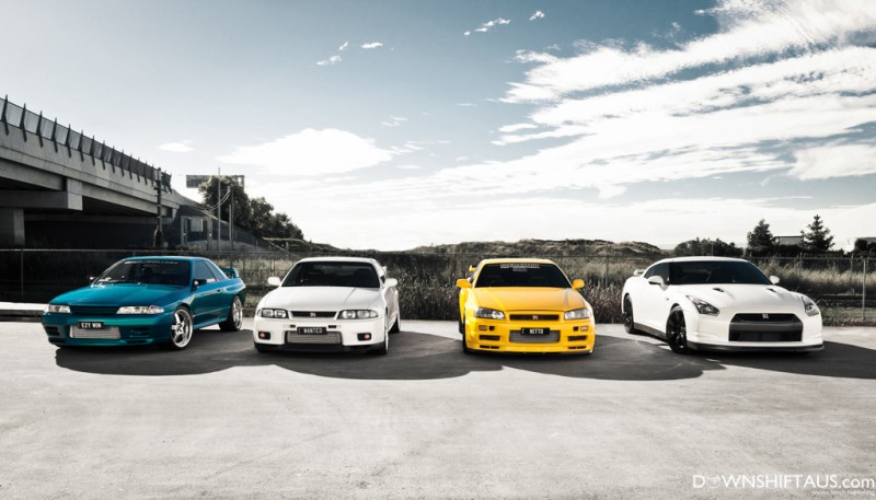 GT-R šeimos susitikimas