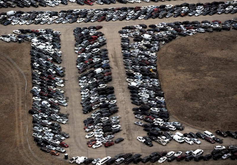 US-WEATHER-STORM-SANDY-CARS