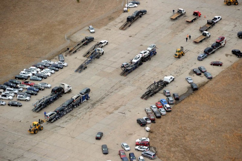 US-WEATHER-STORM-SANDY-CARS
