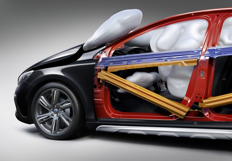 „Volvo V40“ saugumo technologijos
