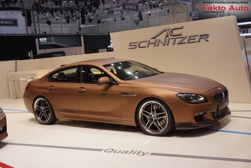 AC Schnitzer BMW 6 Series Gran Coupe Geneva 2013