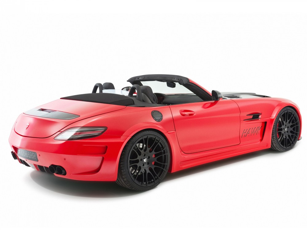 2012-Hamann-Hawk-Mercedes-Benz-SLS-Roadster-Rear-Side