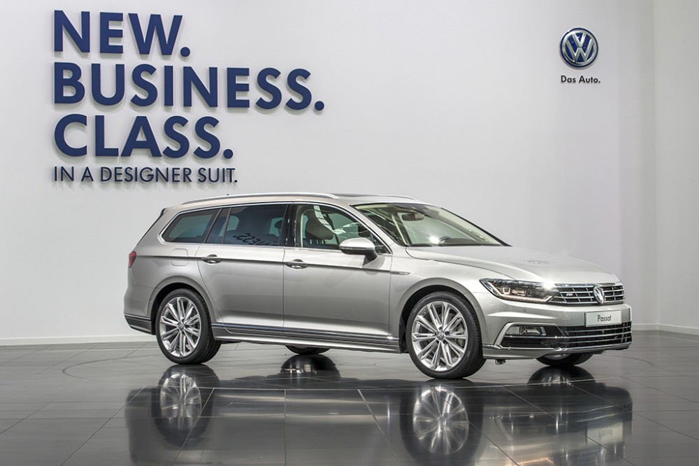 Weltpremiere des neuen Volkswagen Passat in Potsdam