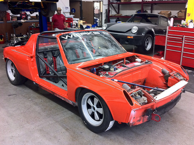 914R is painted