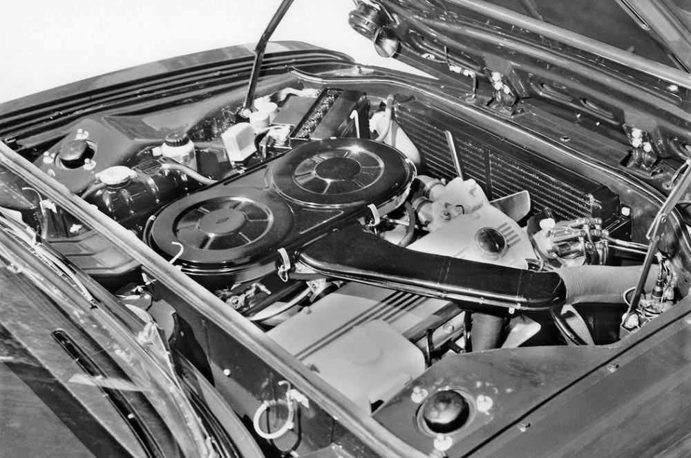 BMW E3 variklio skyrius