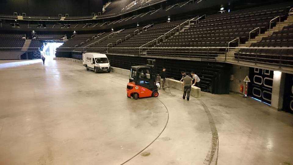 Žalgirio arena jau paruošta drifterių kovoms