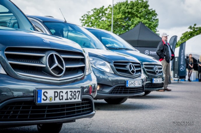 Vilniuje - „Mercedes Benz“ komercinių automobilių paroda