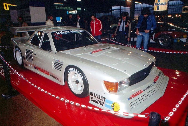 „Mercedes-Benz SLC 500“ prototipas