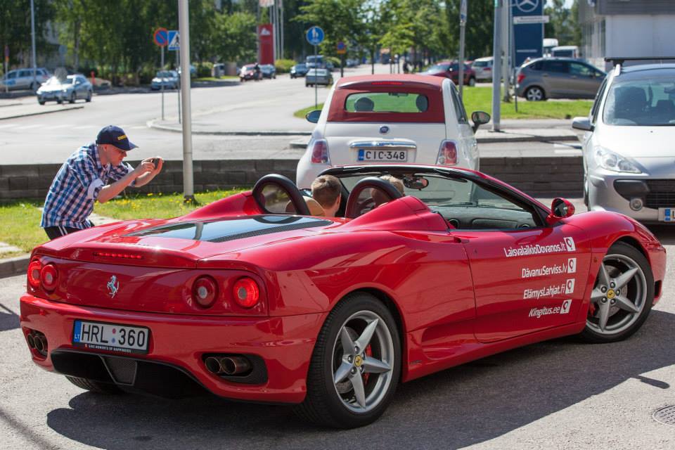 Ferrari pramoga itin domina suomius
