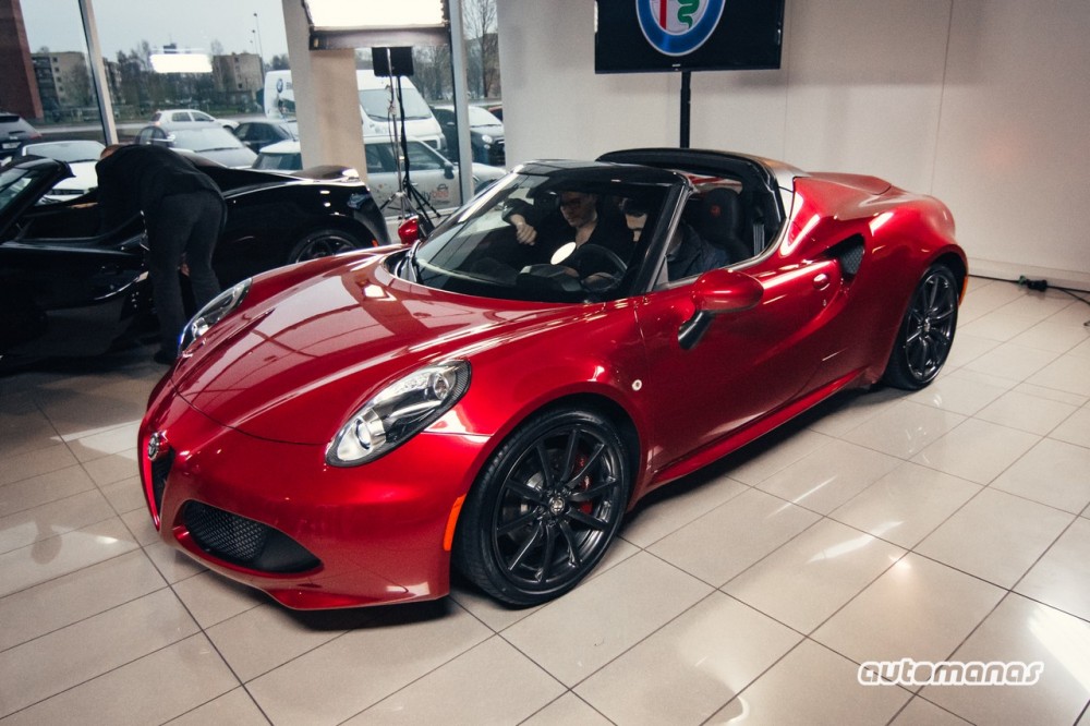 Lietuvoje - „Alfa Romeo 4C Spider“ debiutas