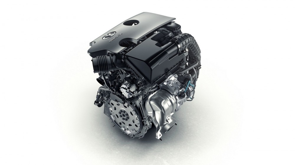 INFINITI four-cylinder turbocharged gasoline VC-T engine