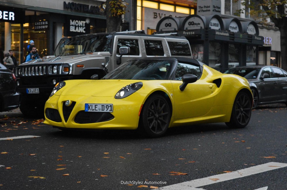 Alfa Romeo 4C Spider 