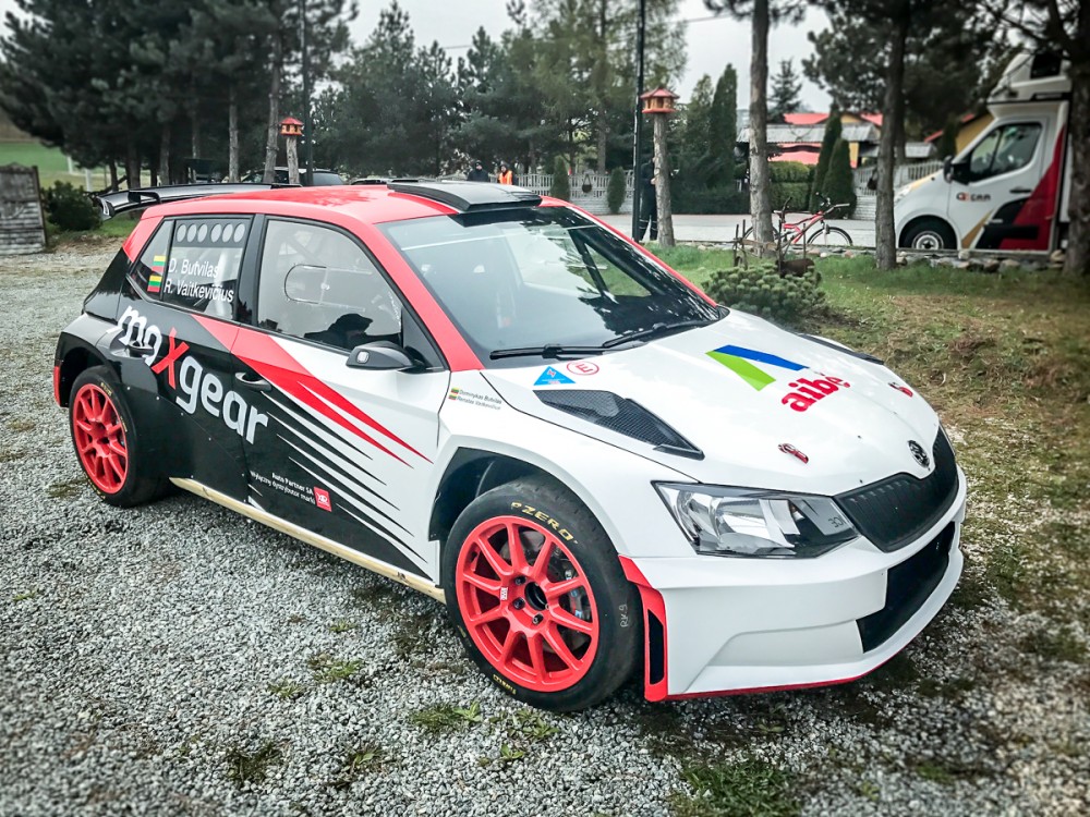 D.Butvilo ir R.Vaitkevičiaus Škoda Fabia R5  - Auto Partner Rally team (2)