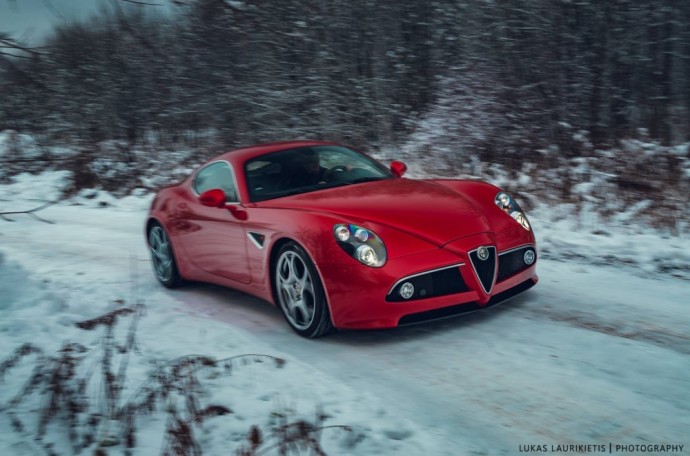 Alfa Romeo 8C Competizione (nuotr. Lukas Laurikietis)