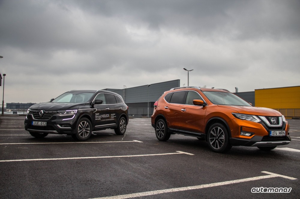 Renault Koleos vs Nissan X-Trail (3)