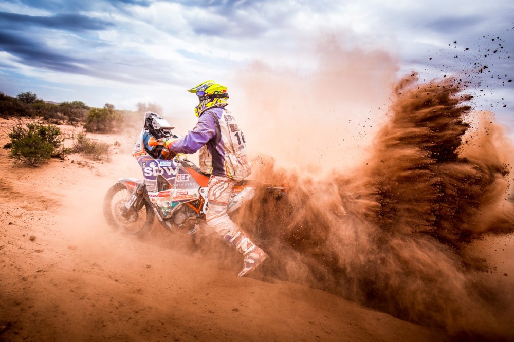 Andriaus Lauciaus užfiksuota 2017-ųjų Dakaro ralio akimirka