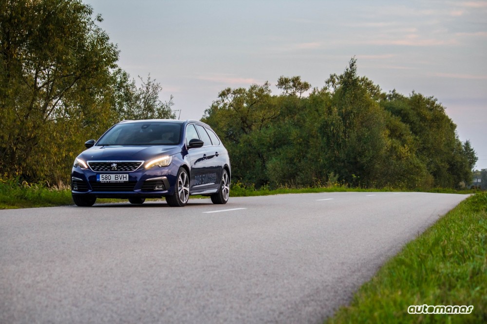 Peugeot 308 GT SW testas 