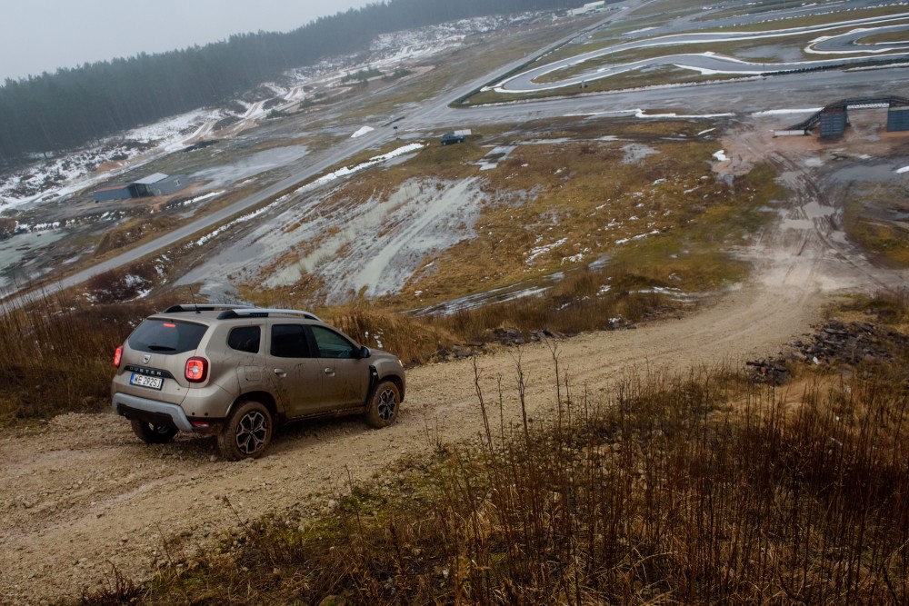 13.03.2018. DACIA DUSTER presentation and test drive at 333 track.