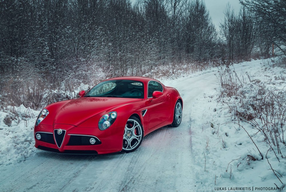 Alfa Romeo 8C Competizione (nuotr. Lukas Laurikietis)